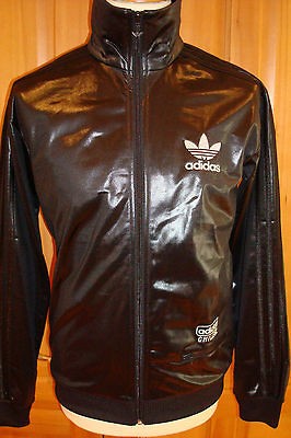   RETRO ADIDAS ORIGINALS SUPERSTAR TRACK TOP CHILE 62 SMALL BLACK SALE