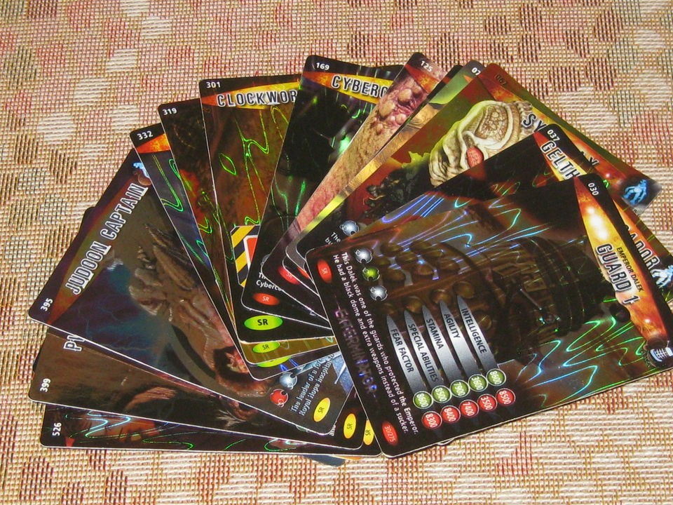 DR WHO BATTLES IN TIME   SUPER RARE CARDS   COMPLETE YOUR COLLECTION 