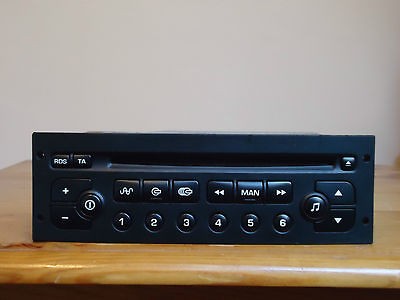   PEUGEOT 206 307 807 PARTNER CITROEN C2 C3 C8 BERLINGO RD3 CD PLAYER