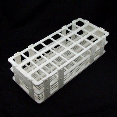 Test Tube Rack Stand 25mm X 24 Hole Plastic Laboratory