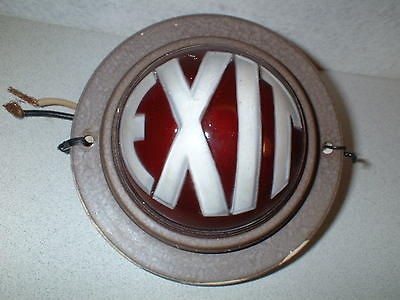 Vintage Art Deco Streamlined Styled Interior Wall Mount Theater Exit 