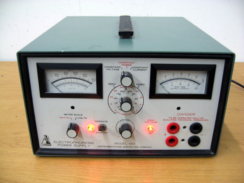 Isco Electrophoresis Power Supply Model 493