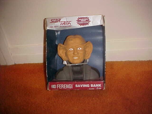 STAR TREK, TNG. FERENGI. BANK. MIB. 1994