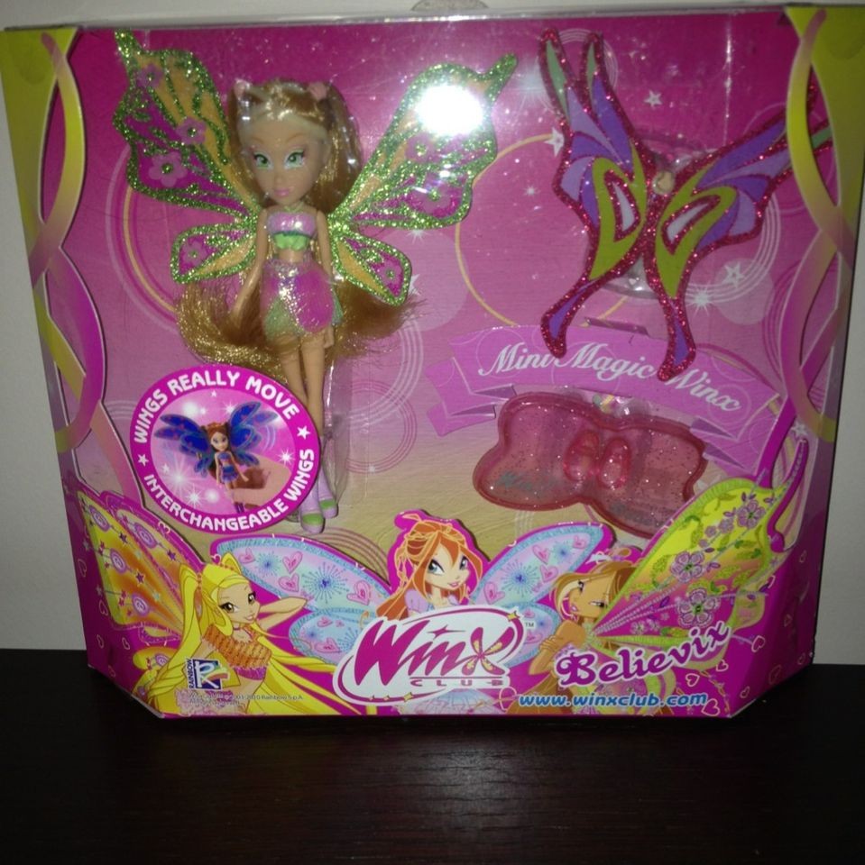 Winx Club Believix Flora Doll 2010 New In Box