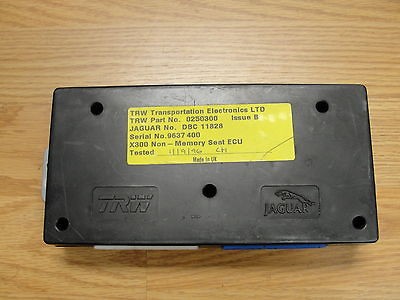 Jaguar X300 XJ6/R VDP XJ12 1995 97 Passenger RH Seat Control Module 