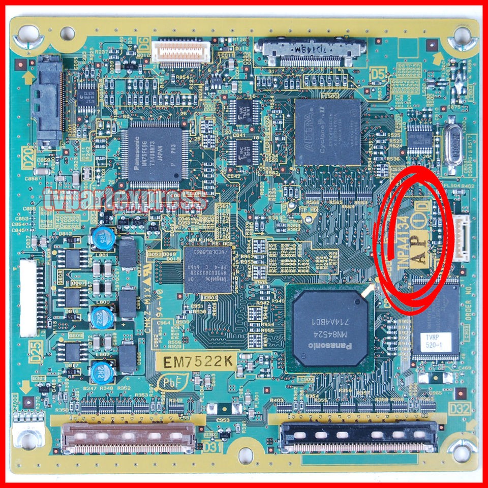 Maxent MX 58HPT51 P58H10NJA T Con Logic Board TNPA4134 AP TNPA4134AP