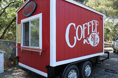 Coffee Shop Concession Trailer Mobile Business