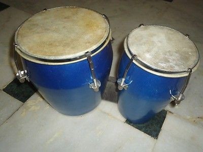 PRC EHS bongo drum sheesham wood brand new fitted with leather camel 