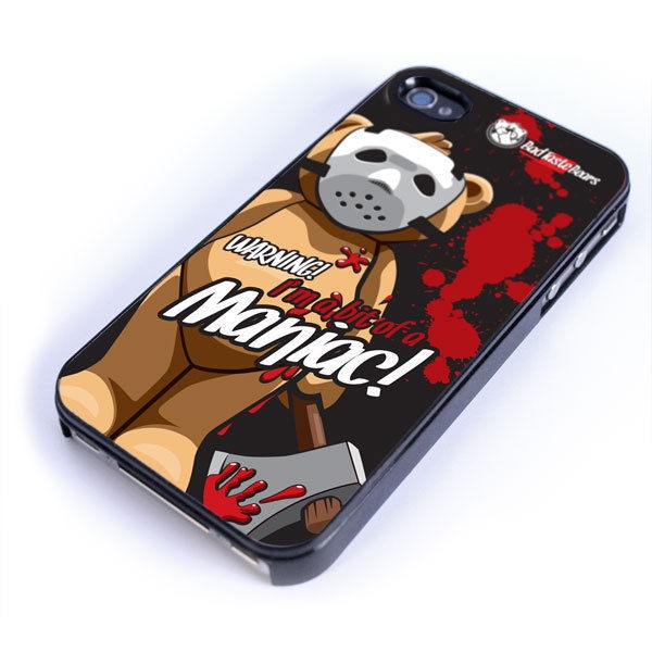 Bad Taste Bears   Jason Maniac   Snap On Phone Case for Iphone 4/4s