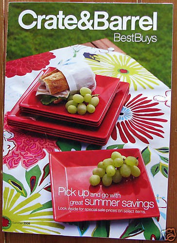 Crate & Barrel Catalog Summer 2008 Furniture Kitchen