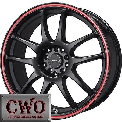   Drag DR 31 Wheels Rims 5x100/5x114.3 5 Lug 350Z Mustang Crown Vic