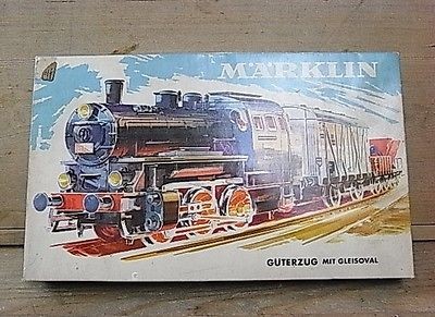 ZCJJ15 * USED CARDBOARD BOX MARKLIN 3200 VINTAGE GERMAN 1950s