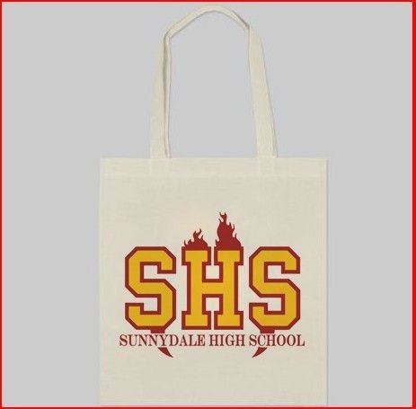   Slayer, Sunnydale High Tote Bag Shopping/School/Gym/Dance/Beach