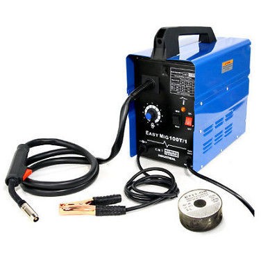 MIG 100 110V FLUX CORE WELDING MACHINE NO GAS WELDER