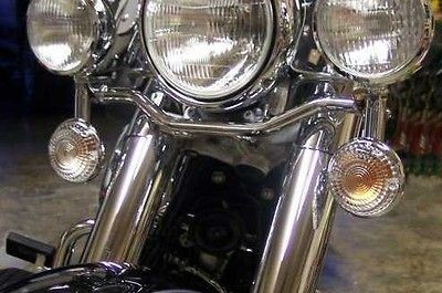 Yamaha V Max Road Star VStar Virago CLEAR SIGNAL LENSES