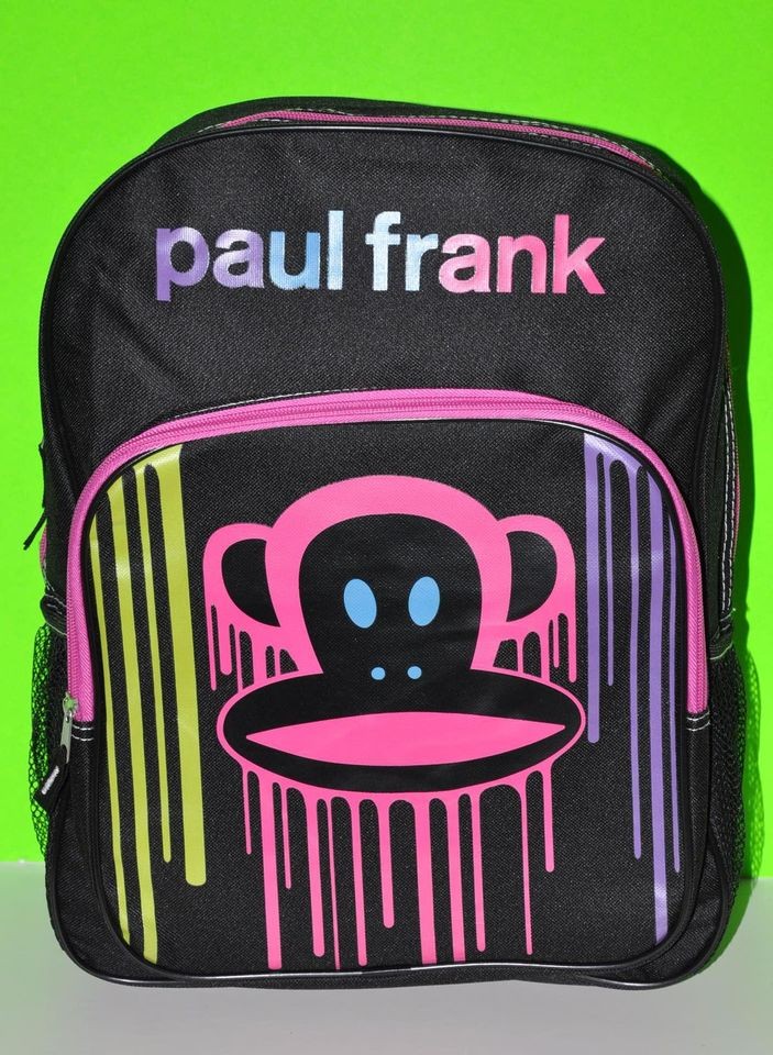   JULIUS BACKPACK 16 AUTHENTIC NEON PAINT DRIP BAG TOTE SCHOOL BACKP