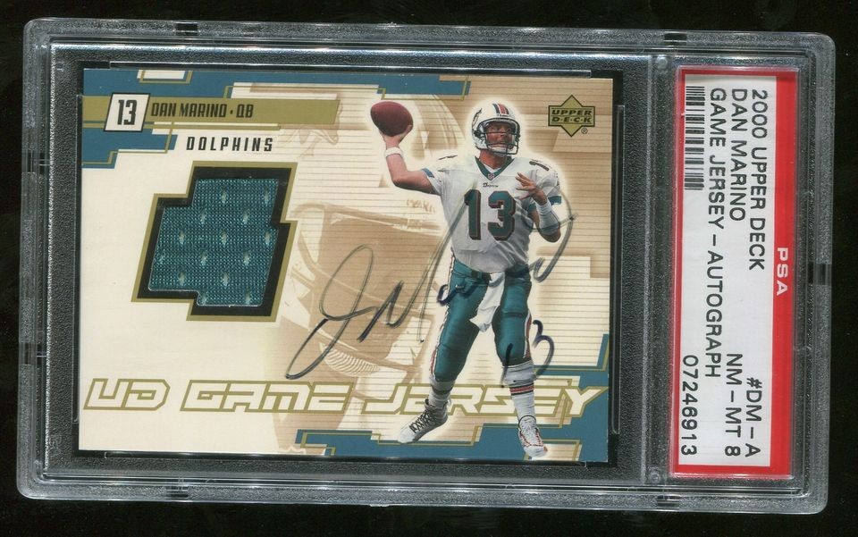 dan marino autograph in Cards