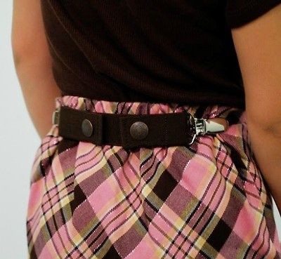 New Toddler Kids Deluxe DAPPER SNAPPER Adjustable BELT + CLIPS~ Pick 