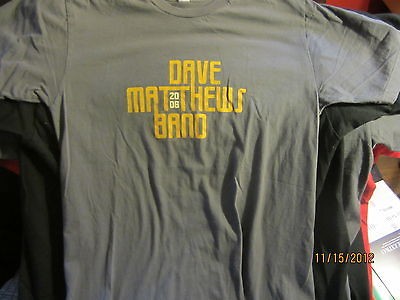 Vintage Fit DAVE MATTHEWS BAND 2006 Summer Tour Grey T Shirt Medium