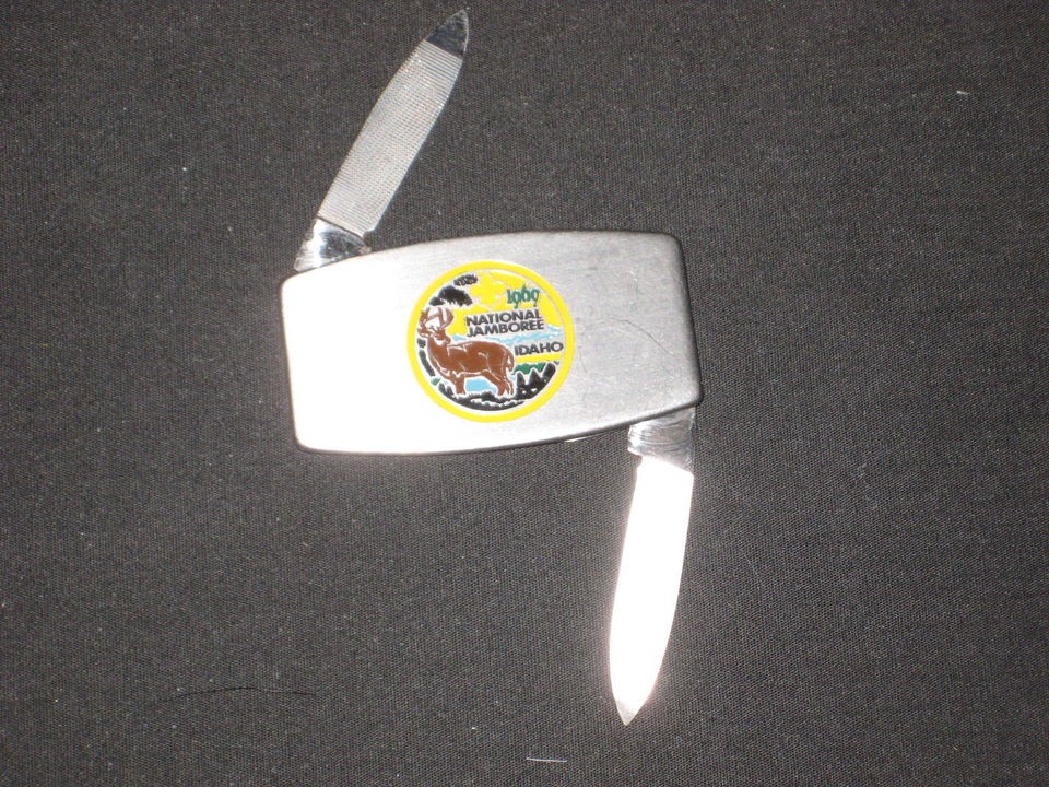 1969 National Jamboree Zippo Pocket Knife c5