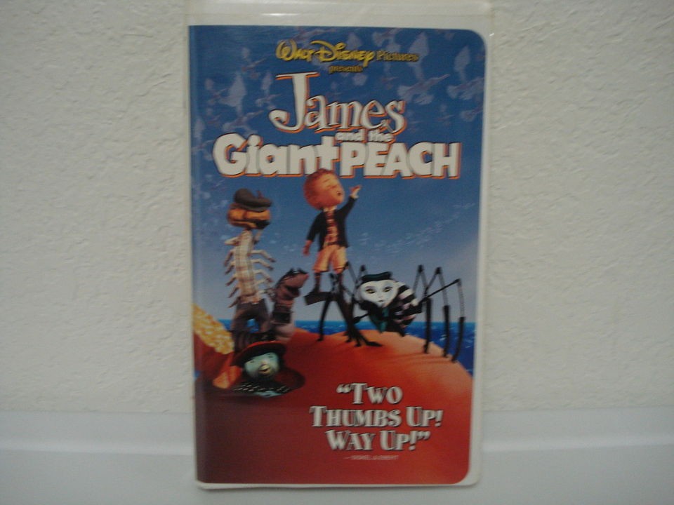 james and the giant peach vhs in VHS Tapes