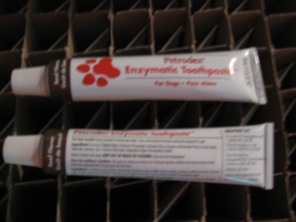   Sergeants Petrodex Enzymatic dog dental Toothpaste Beef Exp.6 13 NEW