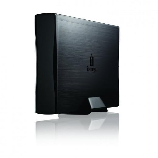 Iomega 35180 1TB Prestige Desktop USB 3.0/2.0 External Hard Drive Disk 