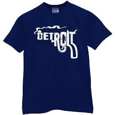 DETROIT Philadelphia GUN ALWAYS SUNNY in pistons lions TEE T SHIRT