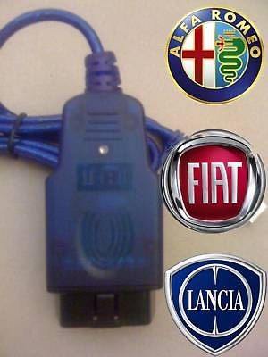   FIATECUSCAN FIAT ALFA OBD2 USB DIAGNOSTIC CABLE VAG AIRBAG ENGINE