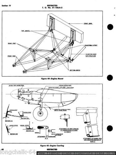 De Havilland MOSQUITO MAINTENANCE MANUAL RARE RAF USAF WW2 D DAY 