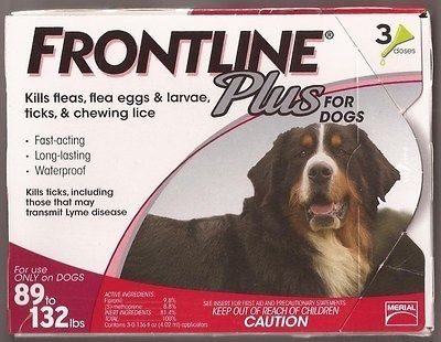 frontline plus for dogs 89 132 in Flea & Tick Remedies