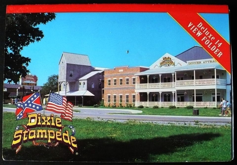 1991+ Folder Dixie Stampede, Myrtle Beach SC & Pigeon Forge TN