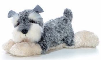 Ludwig the Flopsie Stuffed Schnauzer by Aurora World