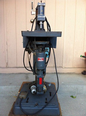 Electro Mechano Circuit Board Drill Press w pneumatically controlled 