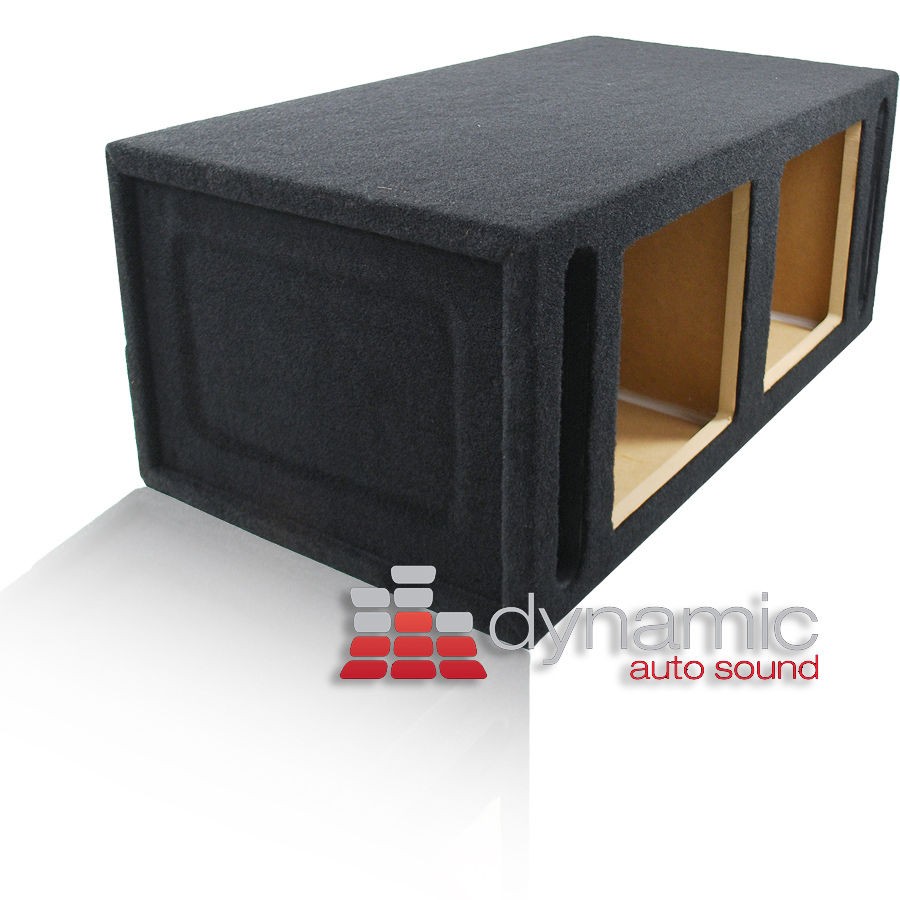   PORTED MDF DUAL 10 KICKER SOLO BARIC L3 / L5 / L7 SUB ENCLOSURE BOX