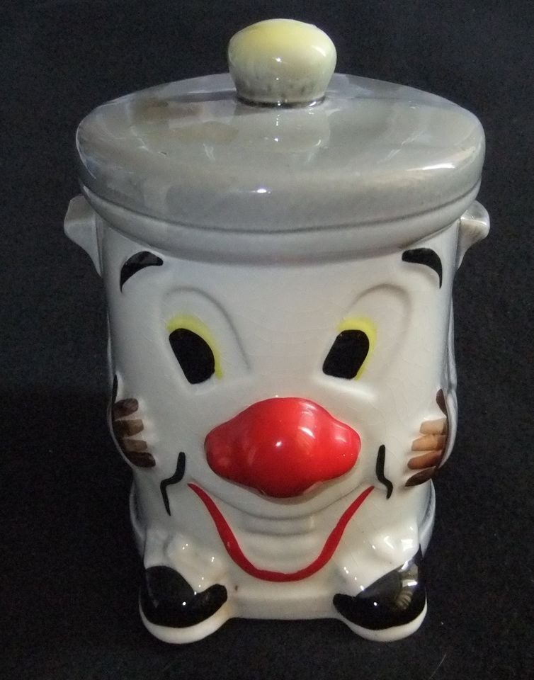 VINTAGE c1980s 321 DUSTY BIN CERAMIC MONEY BOX