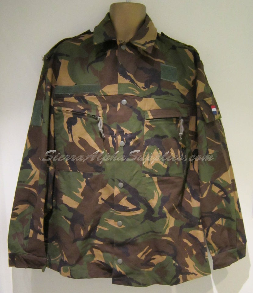 DUTCH ARMY SURPLUS G1 & G2 DPM LIGHTWEIGHT FIELD JACKET,COMBAT SHIRT 