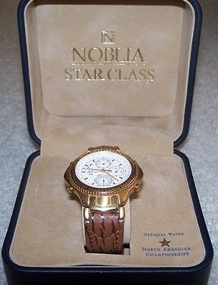 Noblia Star Class Watch with Sapphire Glass and Shark Leather Band