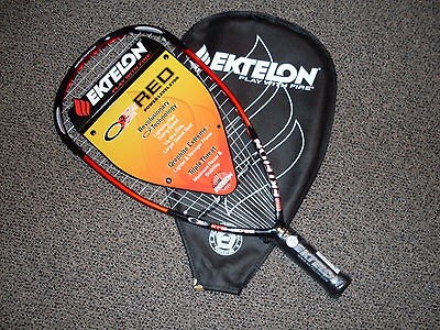 Ektelon O3 03 Red Racquetball Racquet /2011 12 Model Free Cover Very 