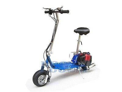 49CC ALL TERRAIN GAS MOTOR SCOOTER DIRT MINI BIKE   BLACK