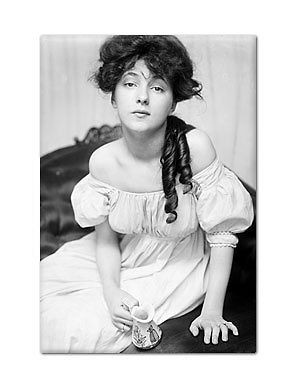 Evelyn Nesbit Vintage Photograph Refrigerator Magnet