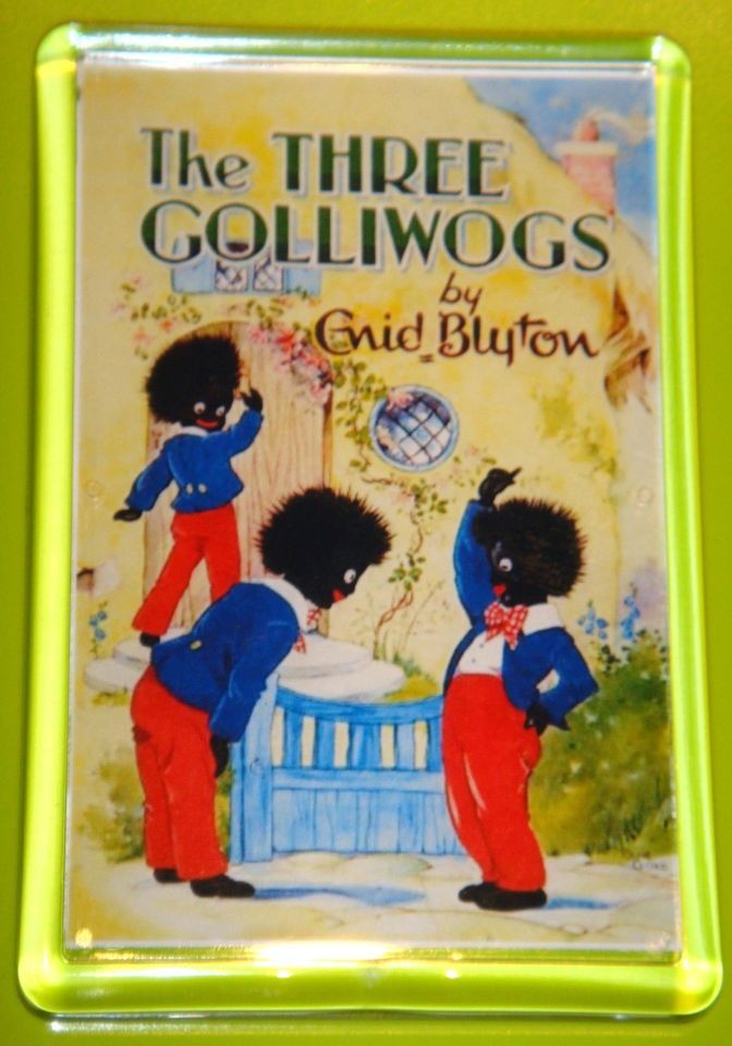 The Three Golliwogs Enid Blyton Golly Fridge Magnet LOOK