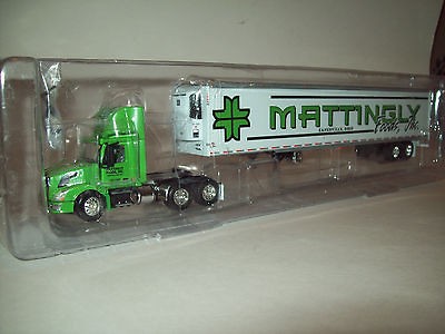 DCP Mattingly Foods,Inc. 1/64 Volvo Day Cab w/Chrome Door Reefer 