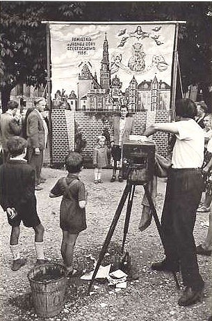 Photo by Erich Lessing in Poland 1956 photo Postcard