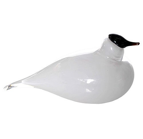 FINLAND MUURLA DESIGN MOUTH BLOWN GLASS BIRD KIIRUNA