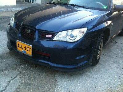   FRONT BUMPER LIP SPLITTER CHIN SPOILER EZ TRIM BODY KIT SUBARU