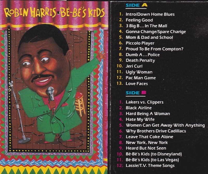 Be Bes Kids   Robin Harris (Cassette 1990) in NM