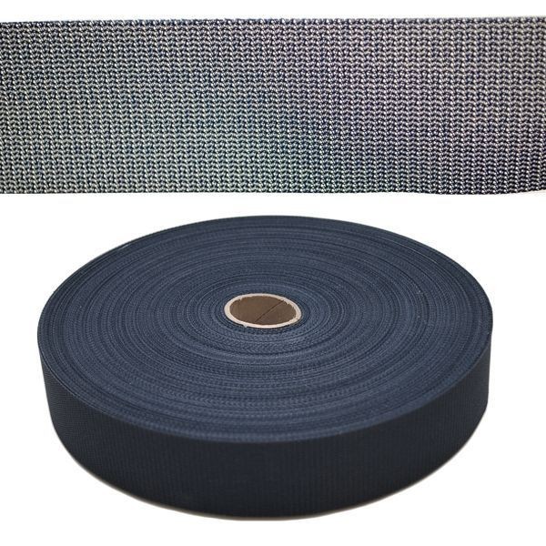   0890739 NAVY BLUE 1 3/4 INCH X 200 FOOT BOAT POLY MESH BINDING (ROLL