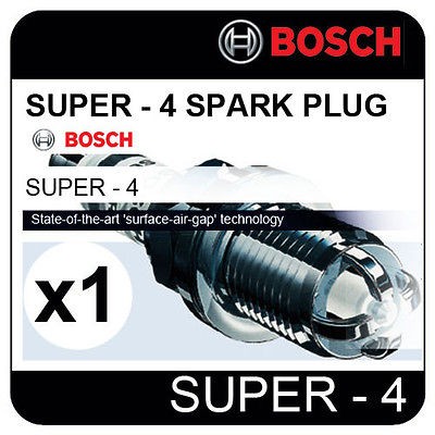 FIAT Uno 1.4 i 05.90 12.98 [146] BOSCH SUPER 4 SPARK PLUG FR78