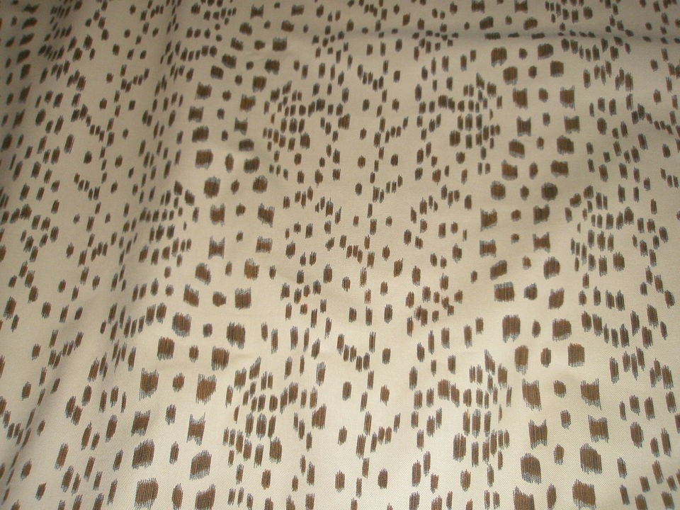 OMG brunschwig & et fils FABRIC LES TOUCHES ANIMAL HANDPRT MSRP $200 